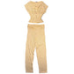 Butter Yellow Polka Dot Set